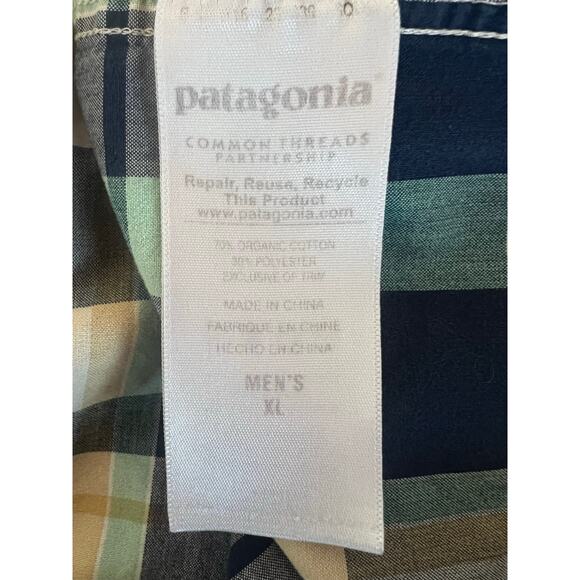 THE NORTH FACE MENS LONG SLEEVE BUTTON DOWN PLAID FLANNEL SIZE M - Picture 8 of 16